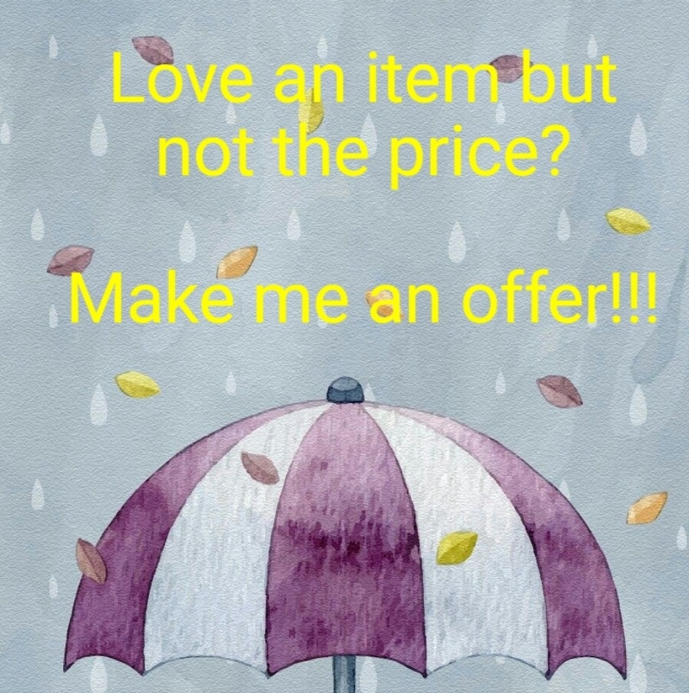 Offers welcome!
